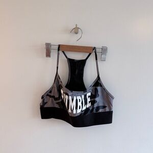 RUMBLE collab Camo Print Sports Bra